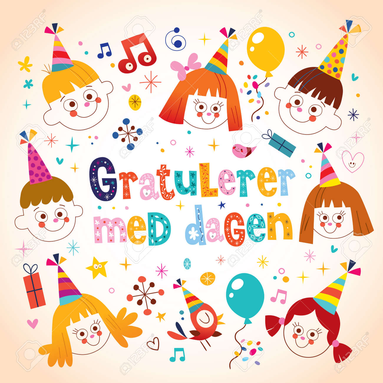 gratulere med dagen
