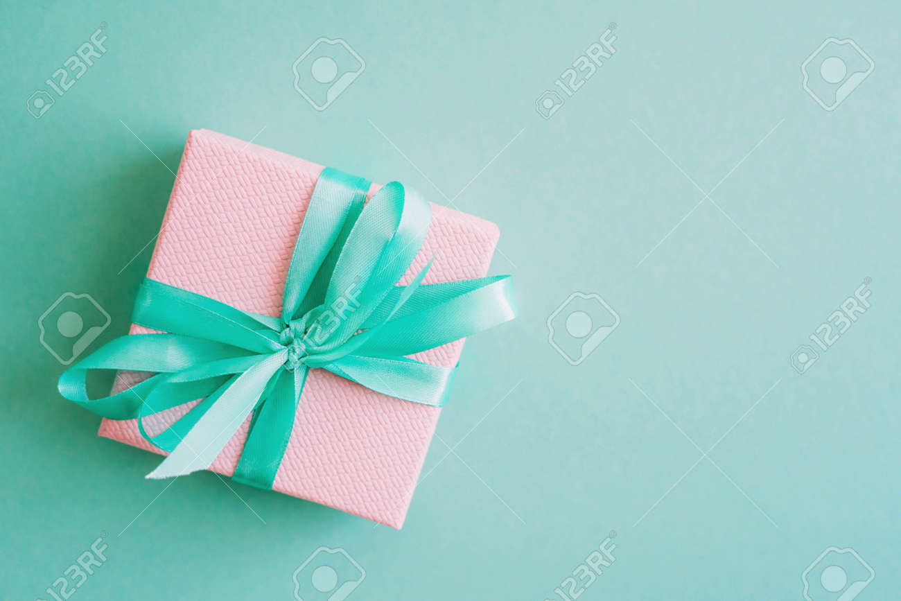 mint satin ribbon