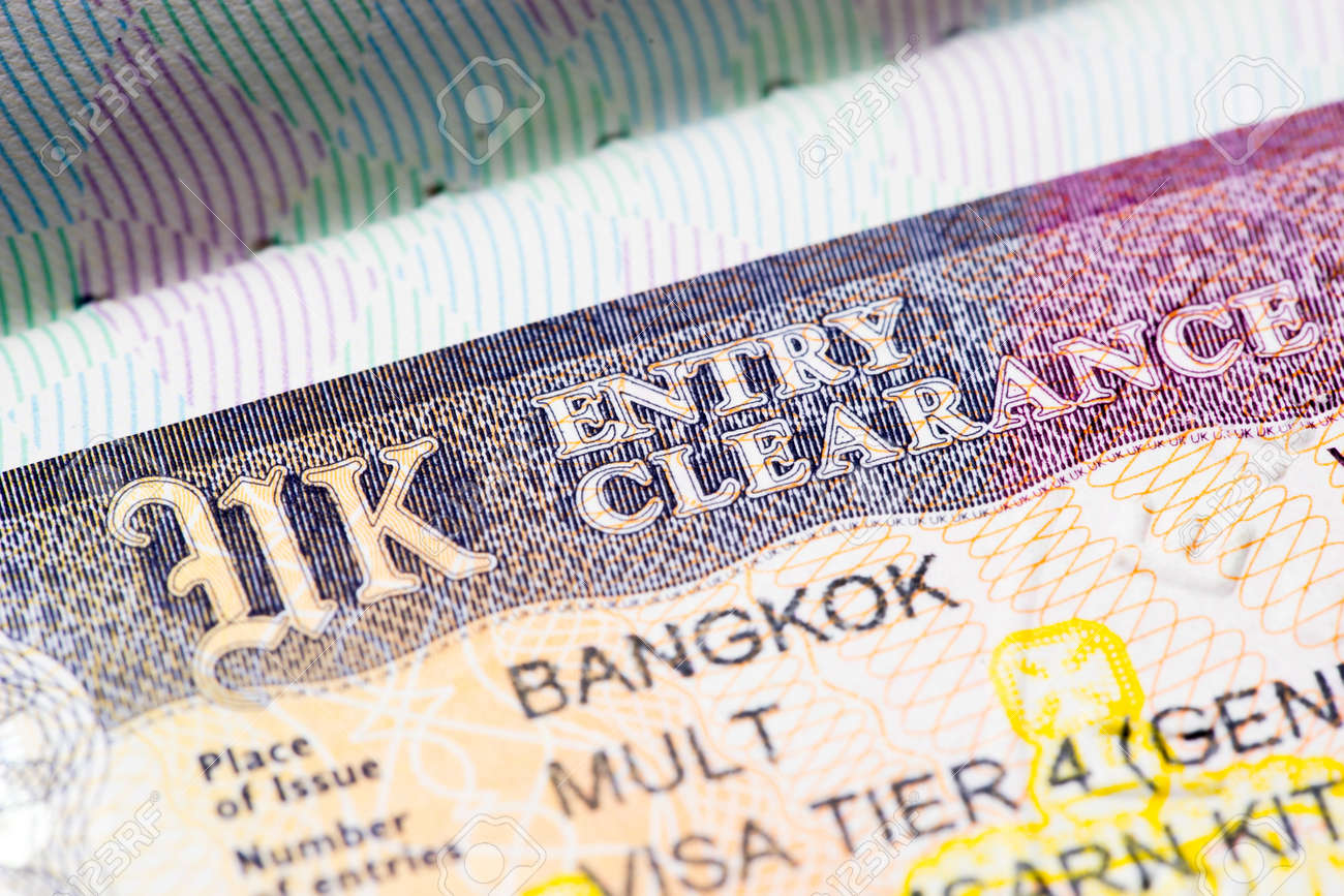 여권 영국 영국 비자 로열티 무료 사진, 그림, 이미지 그리고 스톡포토그래피. Image 57208715