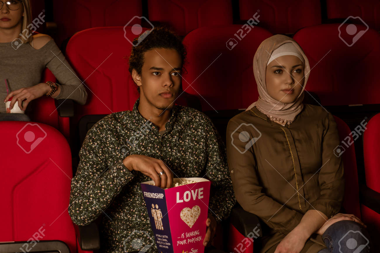 African American Muslim Man With His