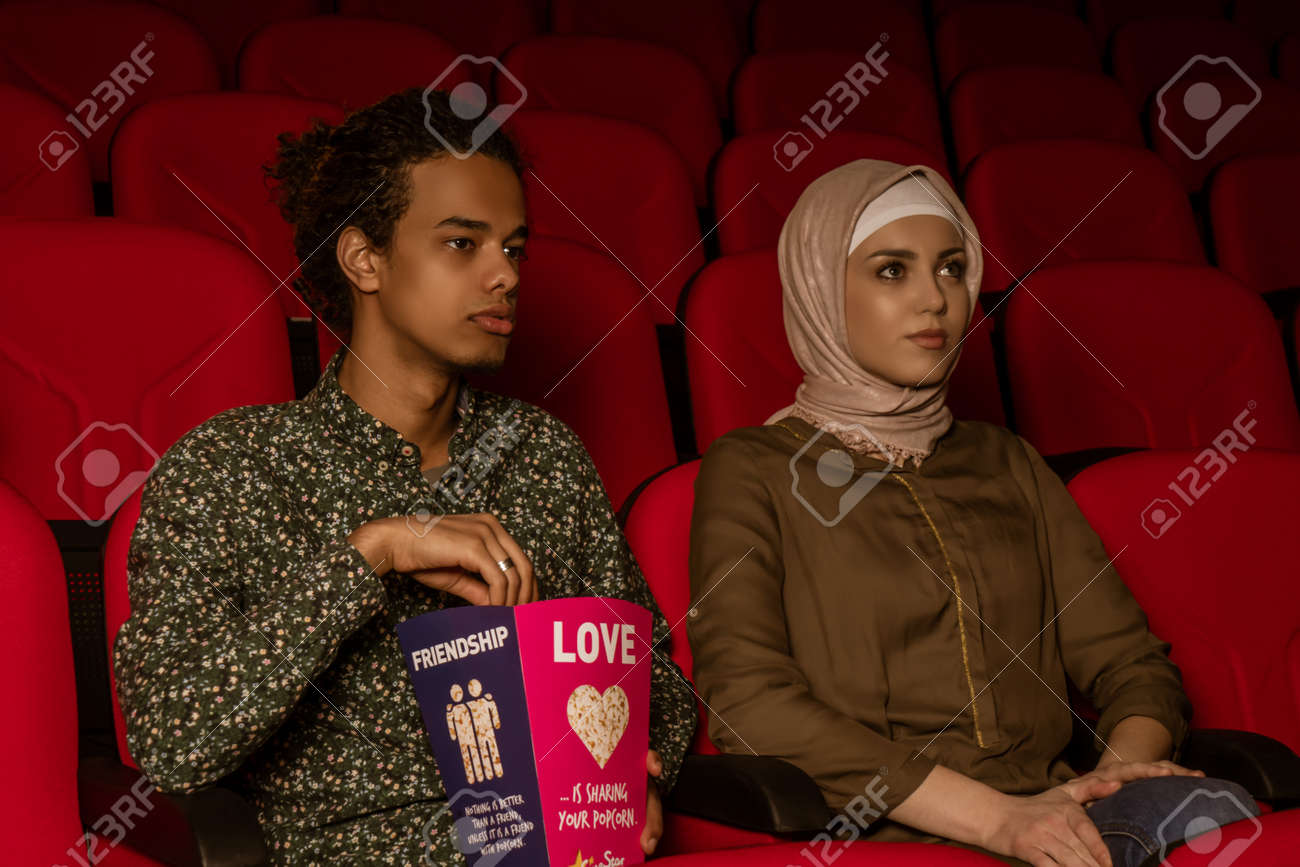 African American Muslim Man With His