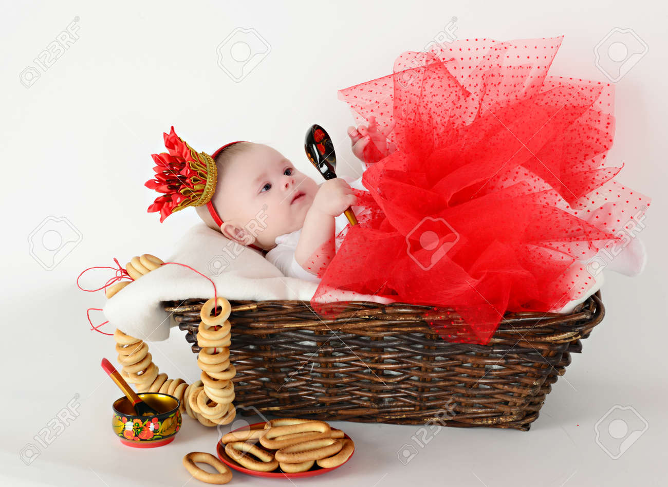 6 month baby gift basket