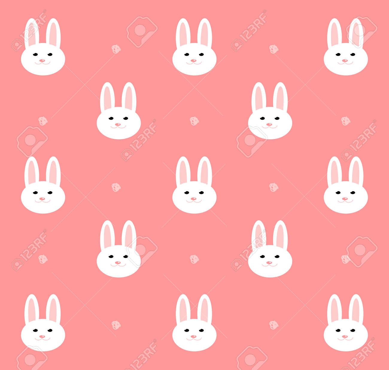 Simple Cute Rabbit Pattern Texture Vector You Can Use It As Background Wallpaper Wrapper Holiday Prints Scrapbook Or Even Wedding You Also Can Use It Separately Become Icon Or Logo Template Royalty Simple Cute Rabbit Pattern Texture Vector You Can Use It As Background Wallpaper Wrapper Holiday Prints Scrapbook Or Even Wedding You Also Can Use It Separately Become Icon Or Logo Template Royalty