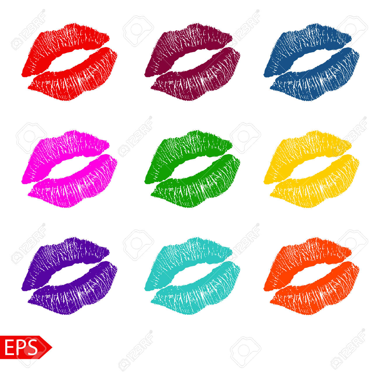 rainbow lipstick set