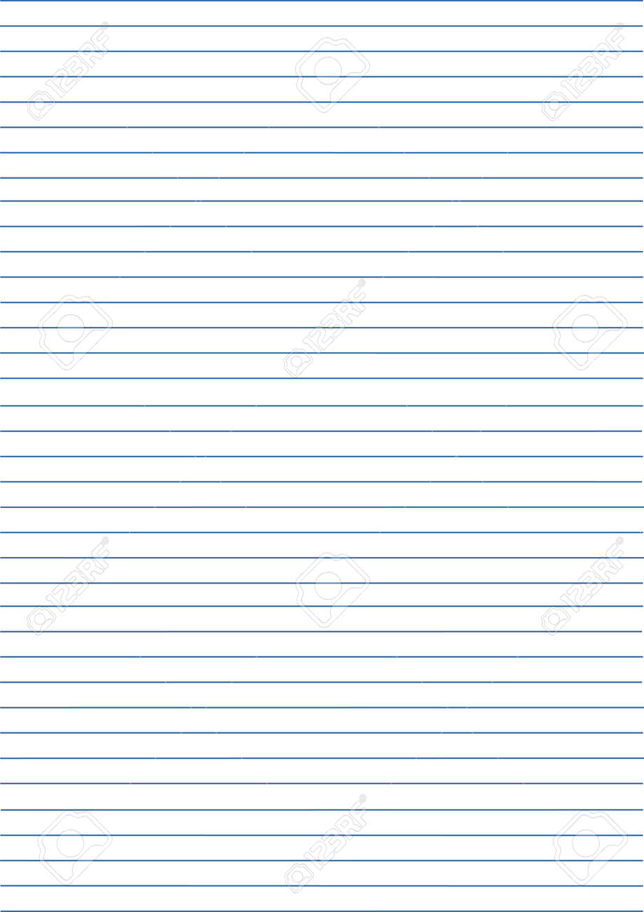 notebook paper background paper in line vector illustration paper lines