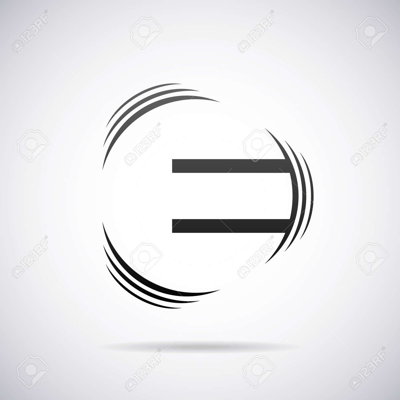 logo for letter e design template vector illustration royalty free letter e design
