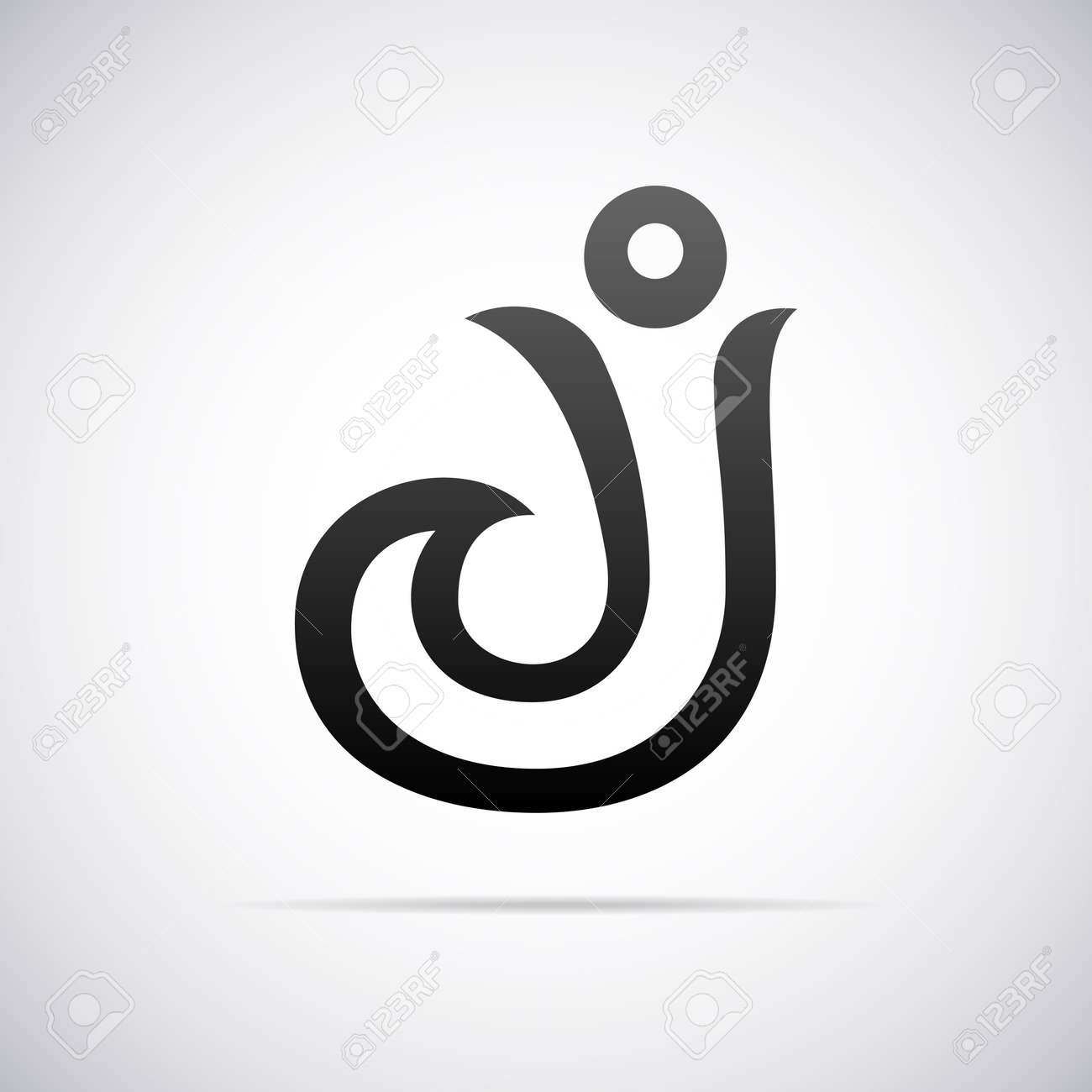 letter j design template vector illustration royalty free cliparts j letter design