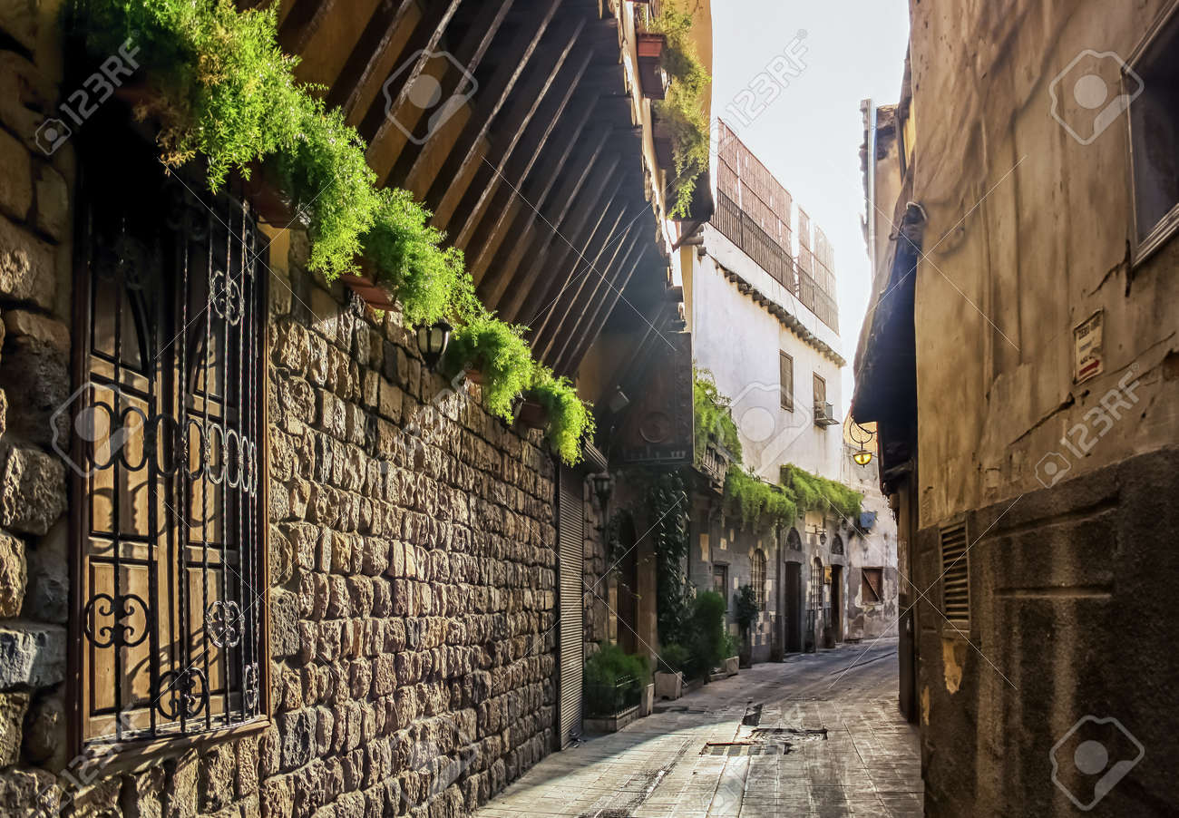 Damascus Old City Map