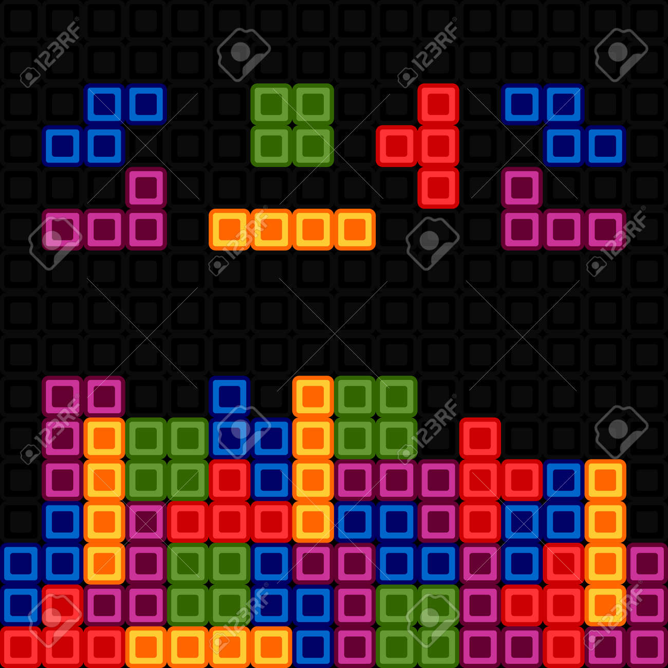 tetris pieces
