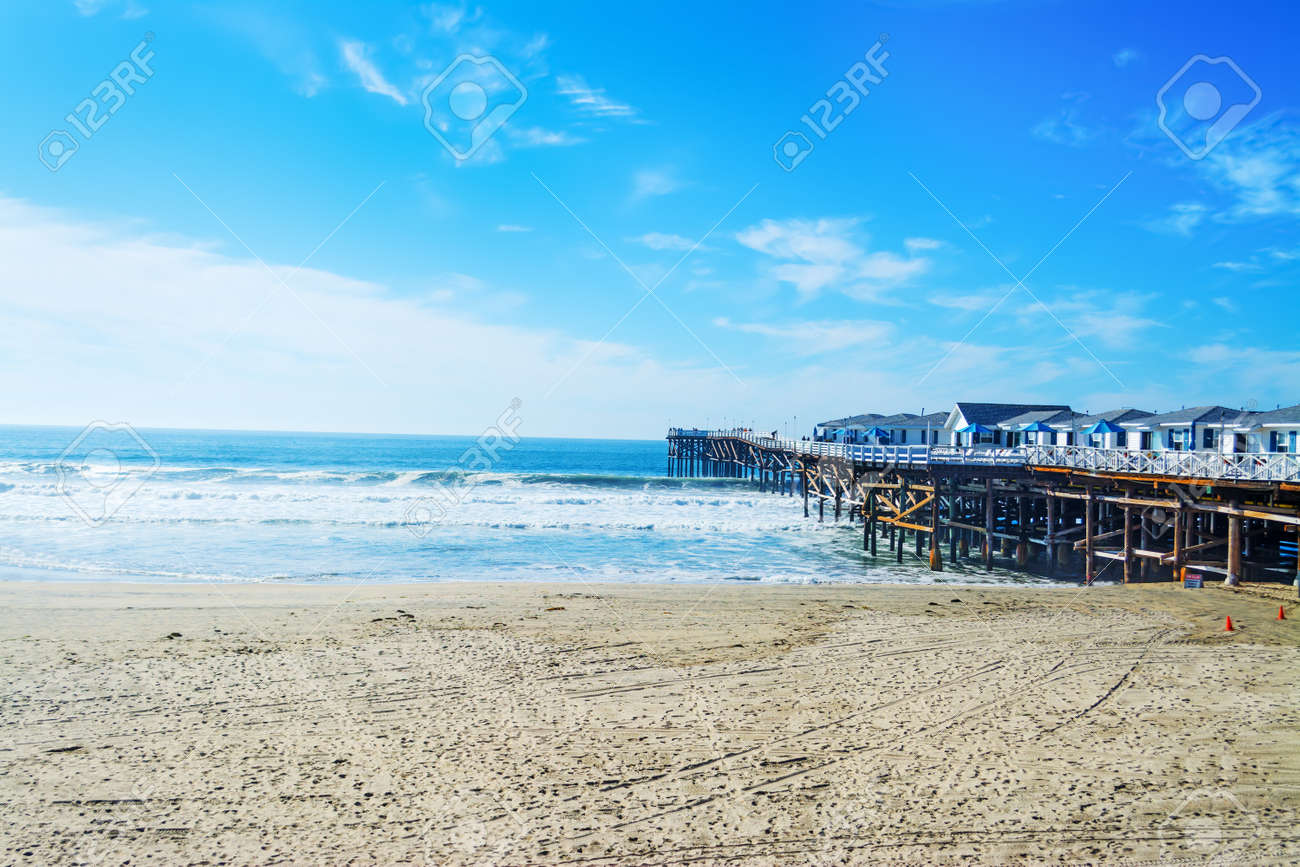 Crystal pier in Pacific Beach, California - 69122489 Crystal pier in Pacific Beach, California - 69122489