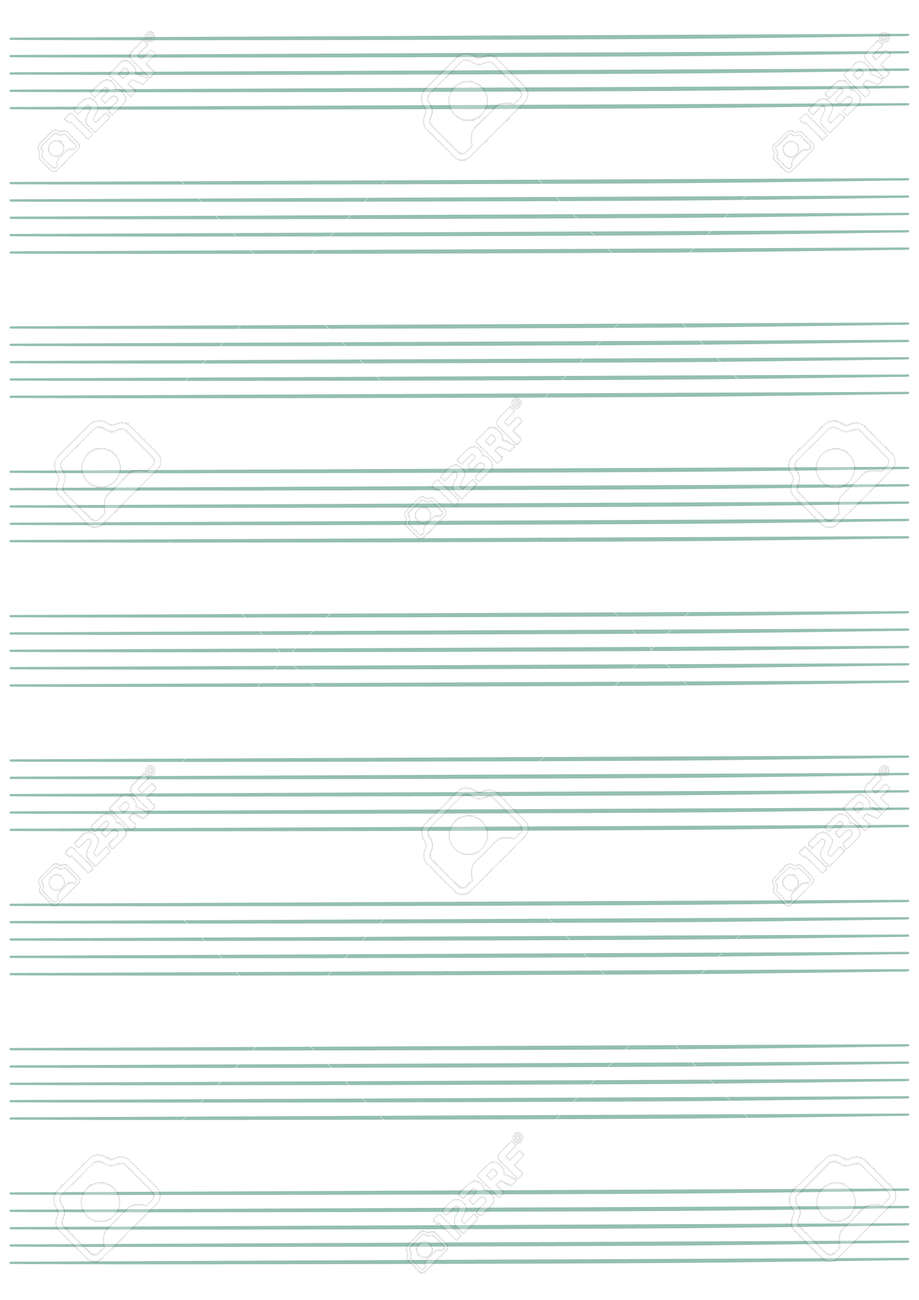 Graph Paper. Printable Grid Paper With Stave On A White Background. A Blank Music Sheet Paper With Staff. Geometric Pattern For Composition, Education, School. Realistic Lined Paper Blank Size A4 Royalty Free graph-paper-printable-grid-paper-with-stave-on-a-white-background-a-blank-music-sheet-paper-with-staff-geometric-pattern-for-composition-education-school-realistic-lined-paper-blank-size-a4-royalty-free