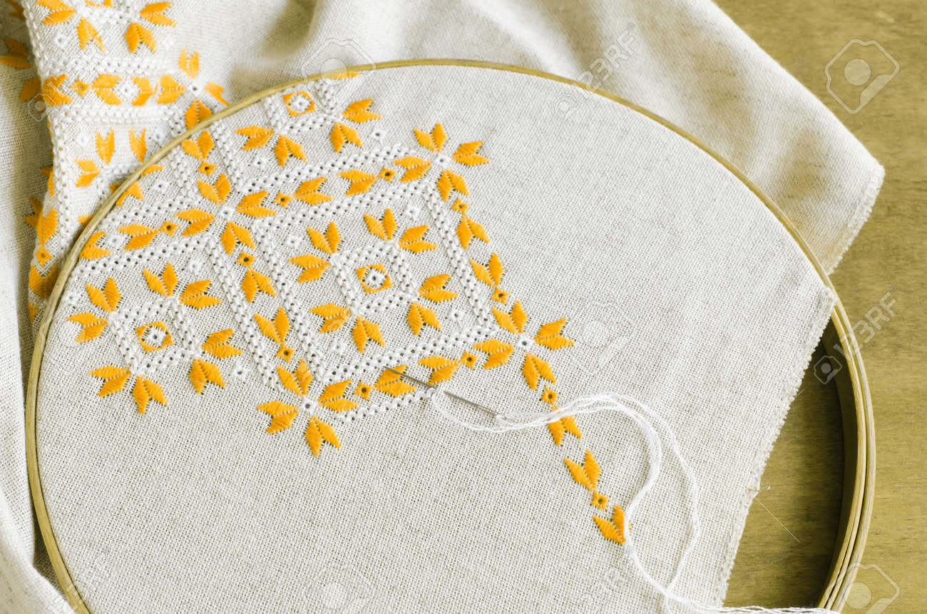 embroidery linen