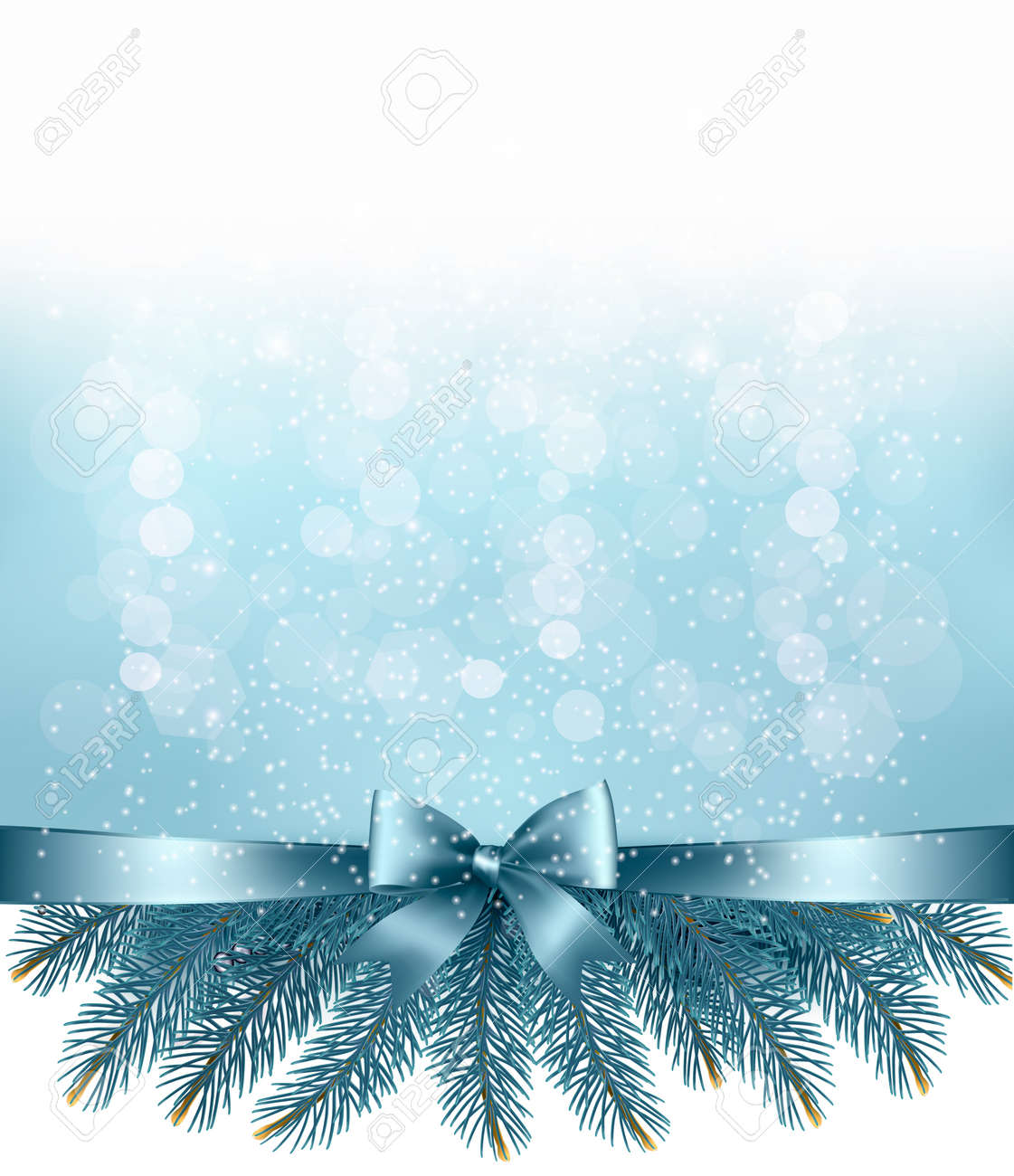 blue ribbon background
