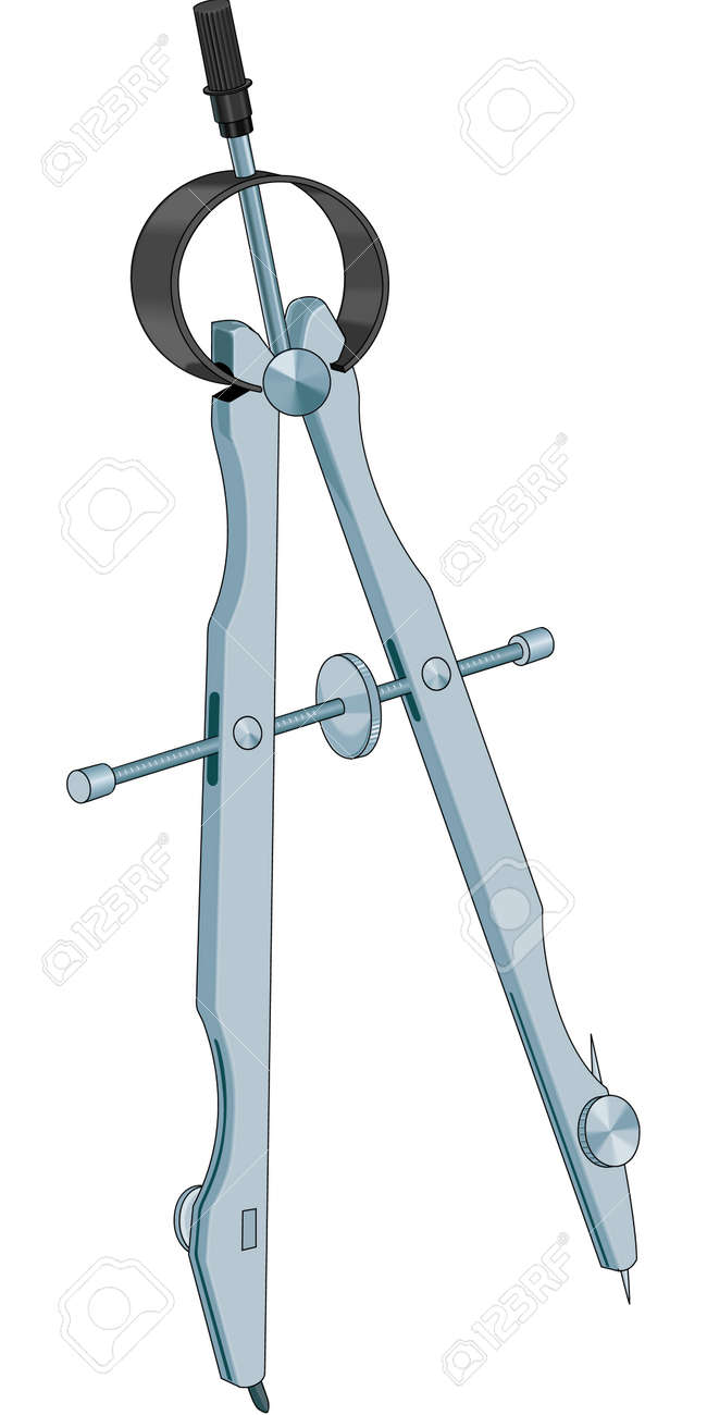 コンパス図 のイラスト素材 ベクタ Image