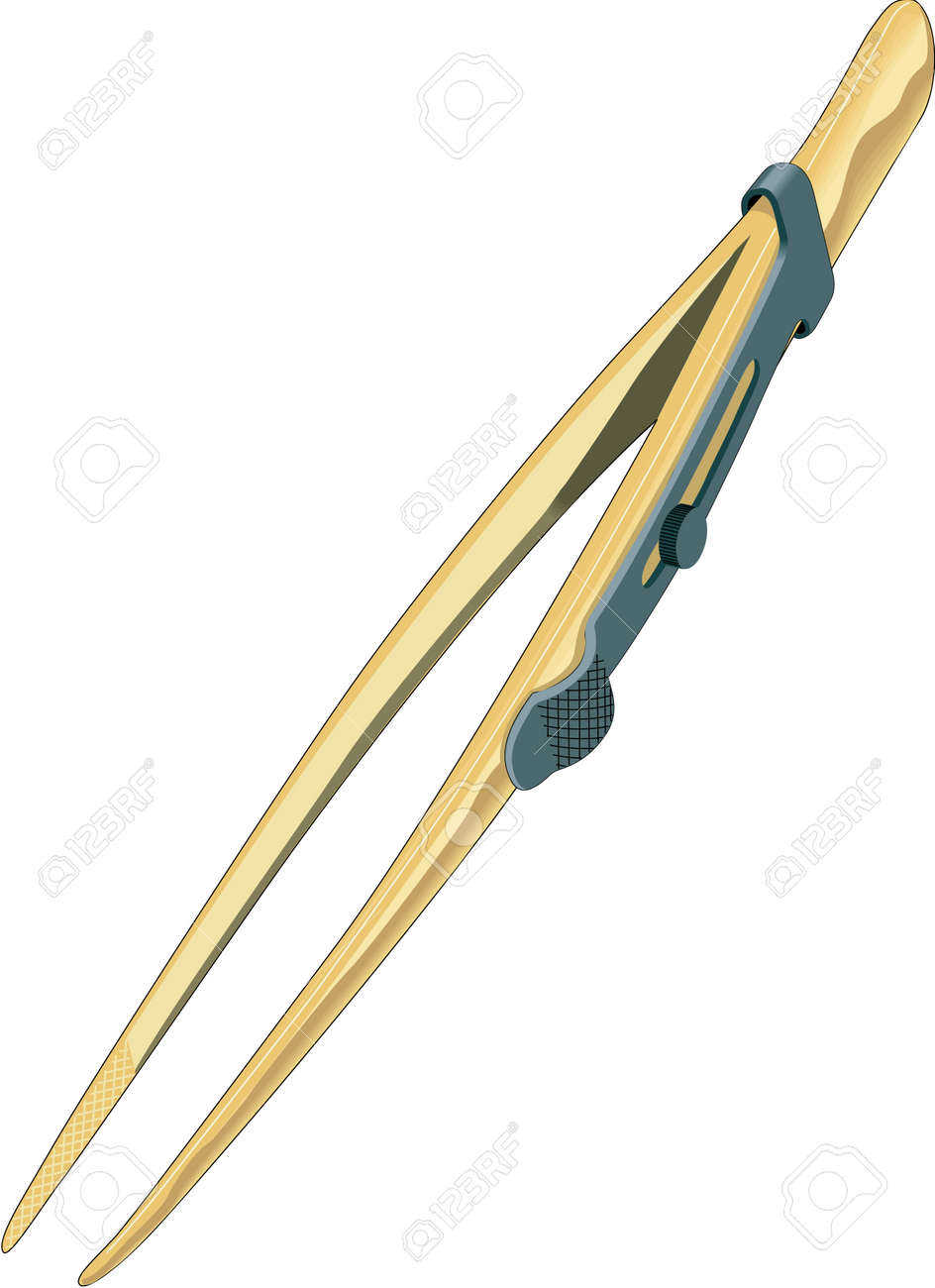 ピンセットの図のイラスト素材 ベクタ Image