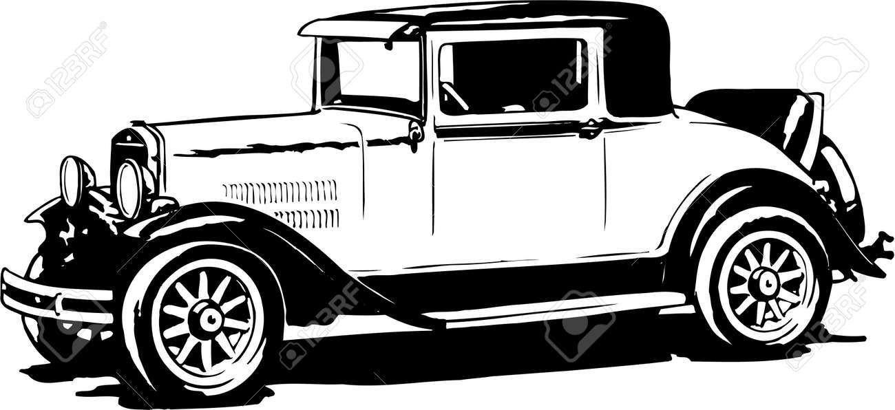 車イラストのイラスト素材 ベクタ Image