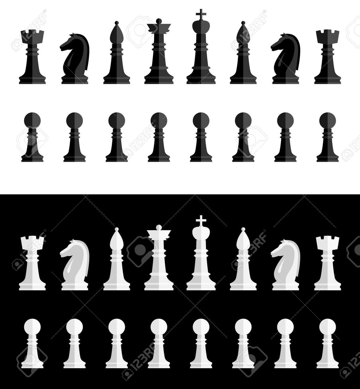 set of chess figures