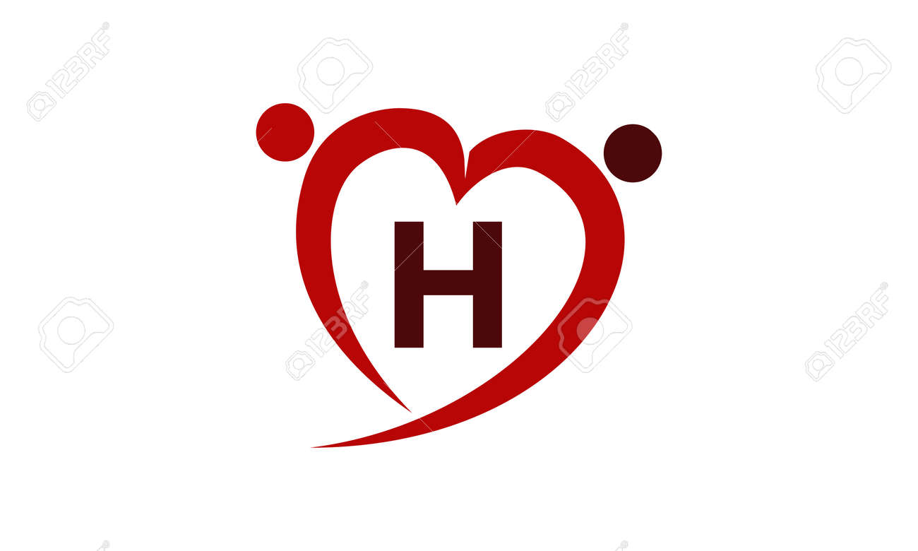 H love a logo