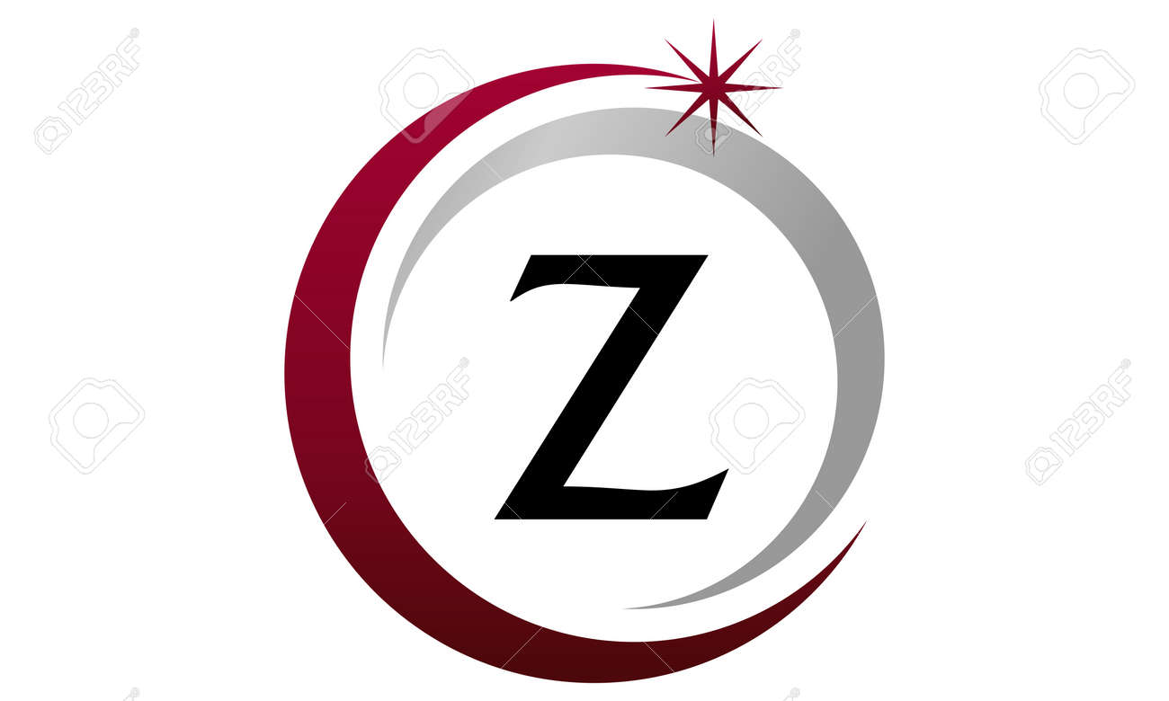 Modern Solutions Letter Z Logo Flat Design For Branding Royalty