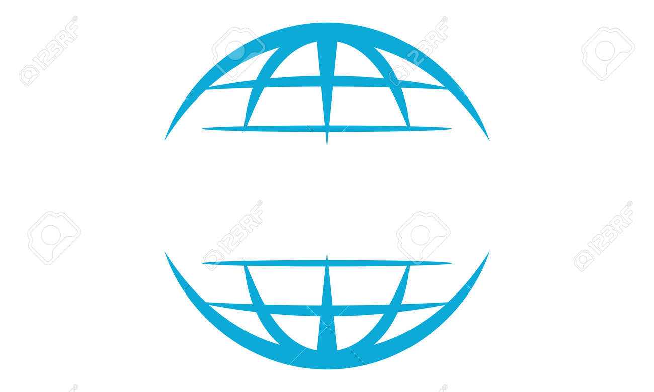 world logo template world template