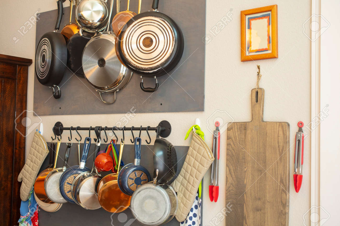 Kitchen Wall Rack For Hanging Pots