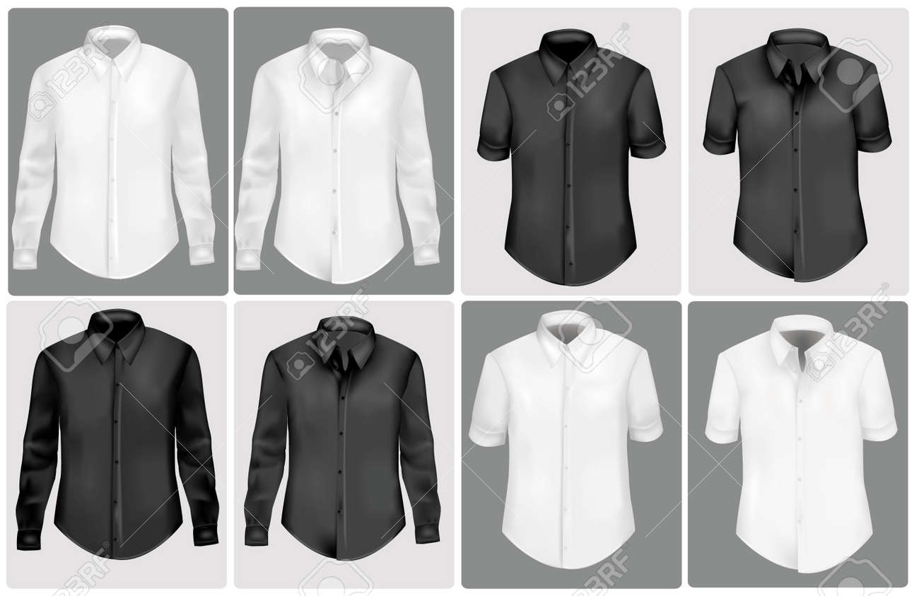 white polo formal shirts