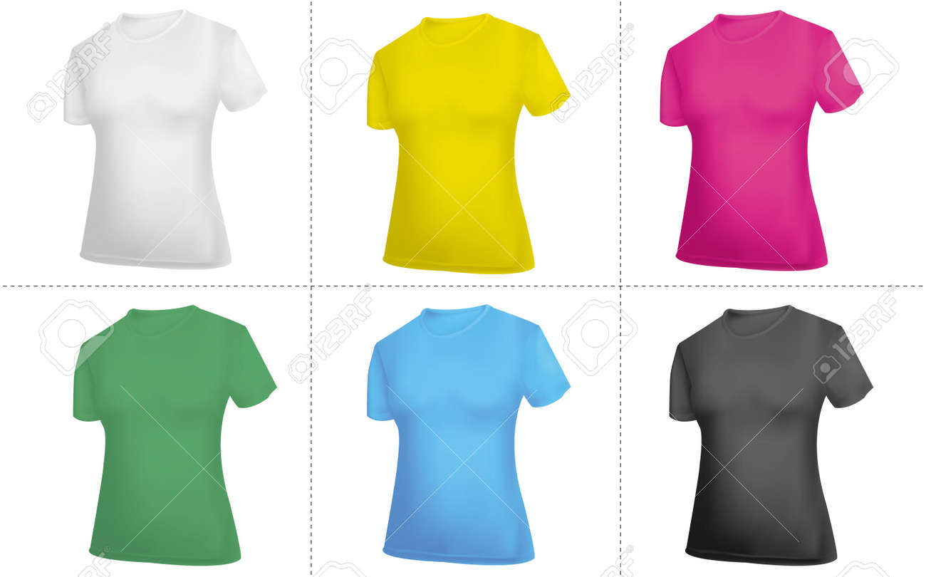 green t shirt template