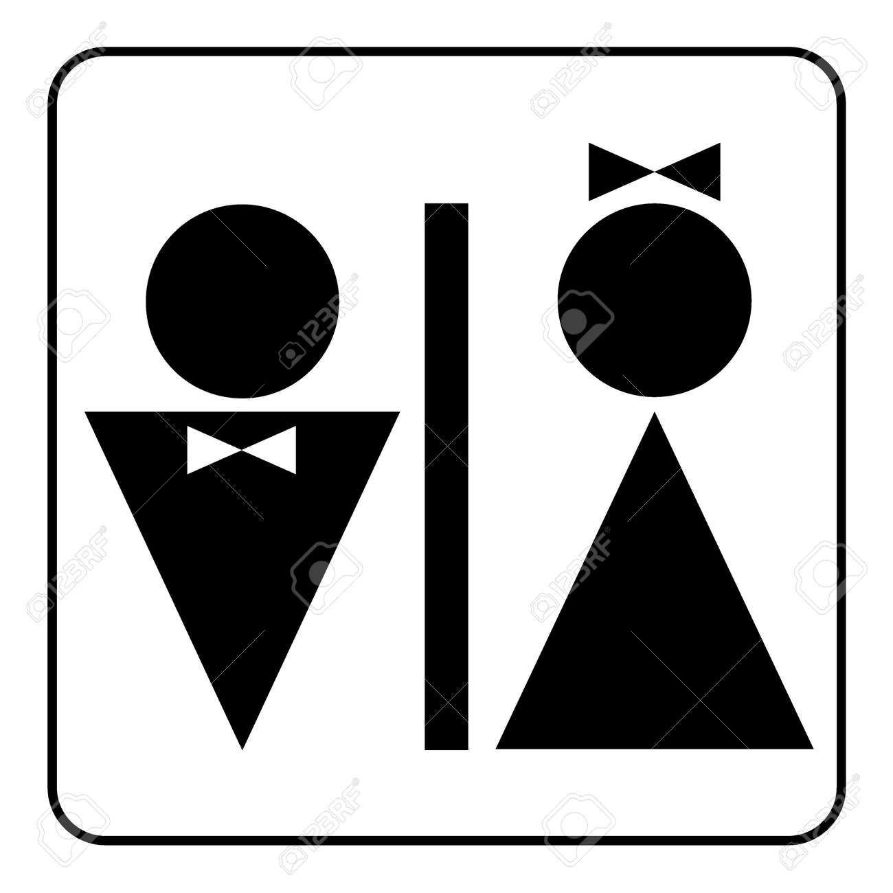 Bathroom Sign Male restroom sign. male and female toilet icon denoting restroom Bathroom Sign Male restroom sign. male and female toilet icon denoting restroom