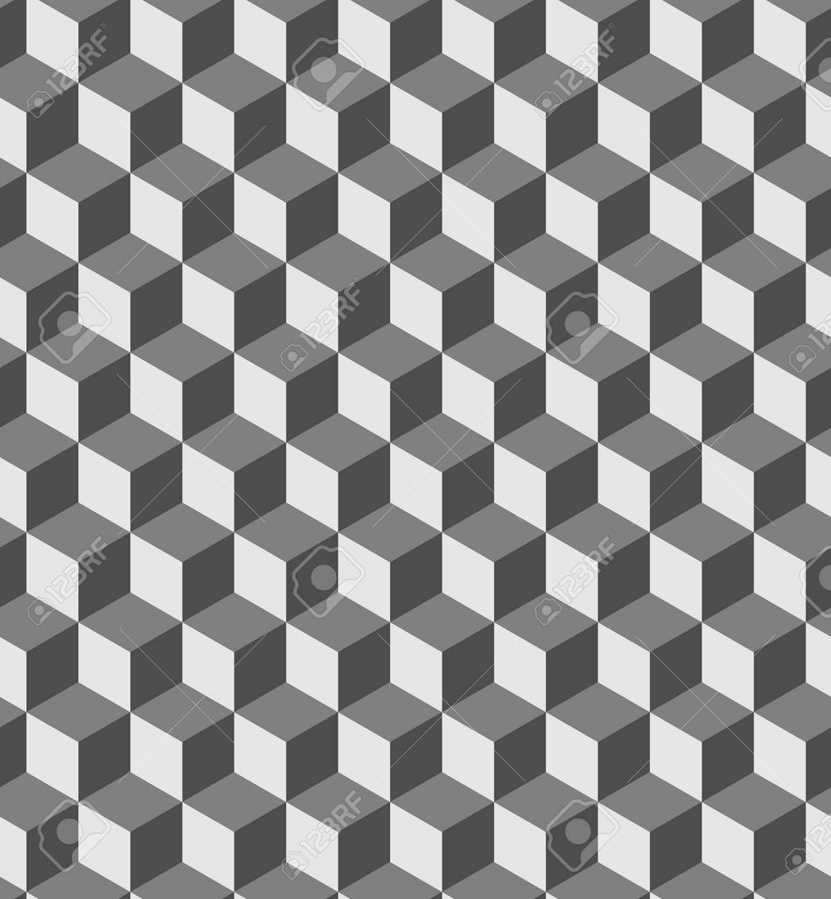 Awesome 3D Illusion Optique Cubes Autocollant Mural Décoration Murale 46114978