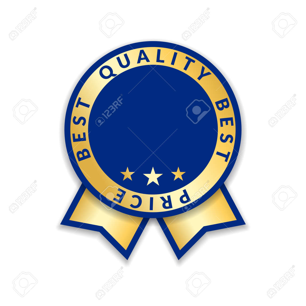 award ribbon isolated gold design medal label badge certificate ribbon certificate