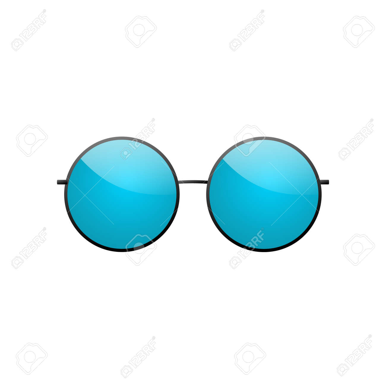 round shade glasses