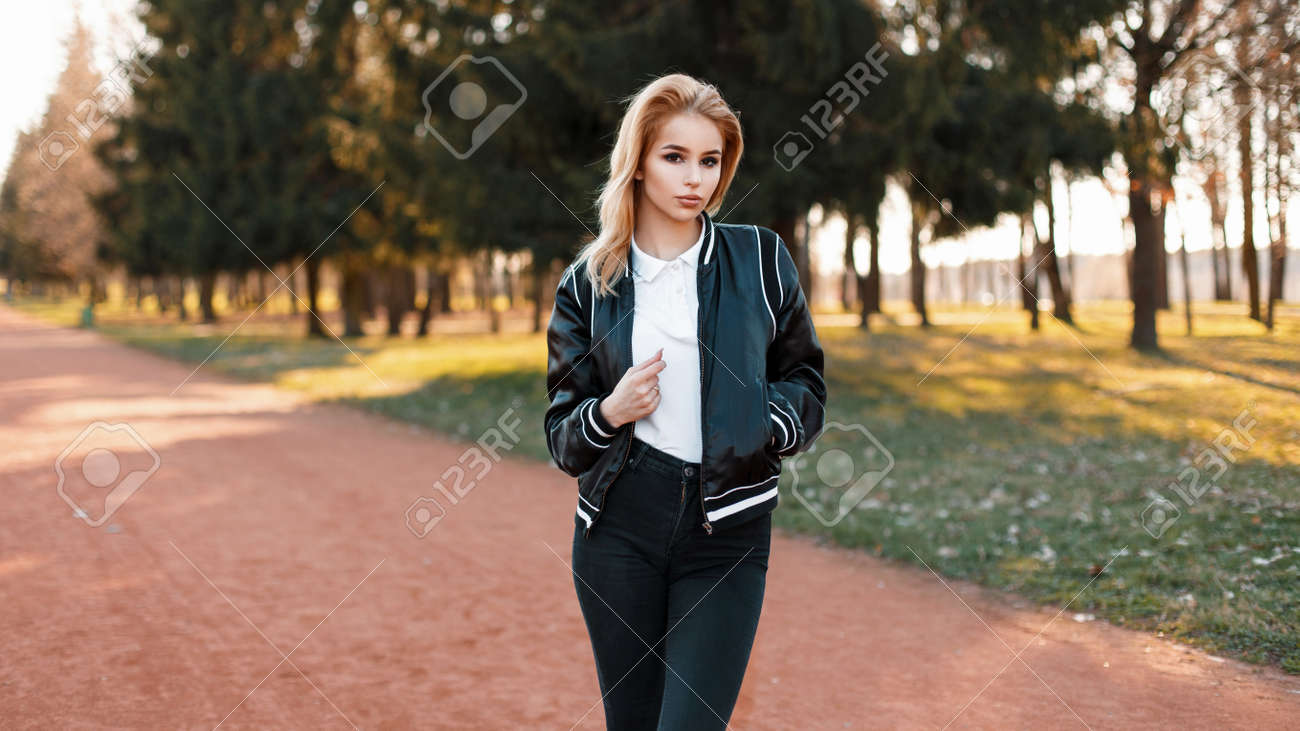 white polo jean jacket