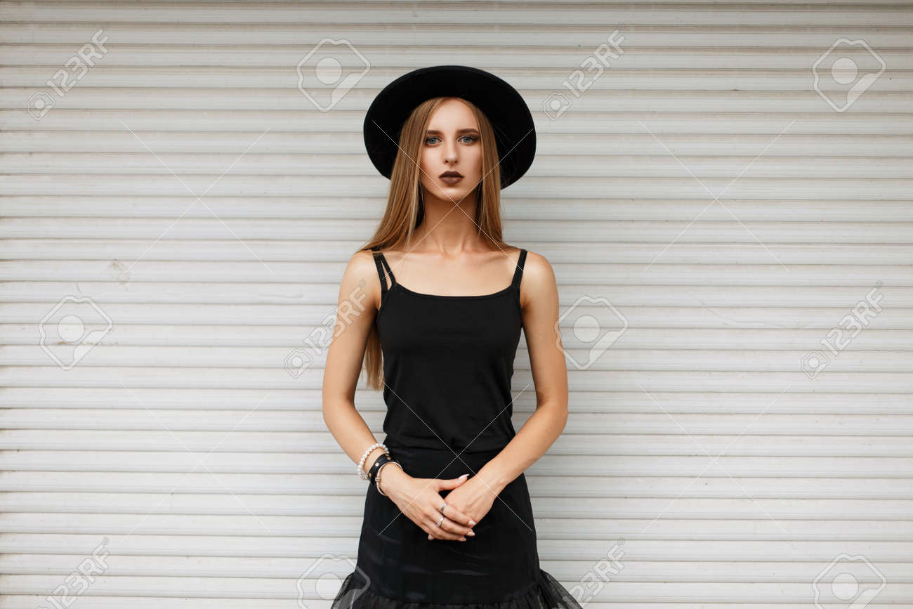 trendy black clothes