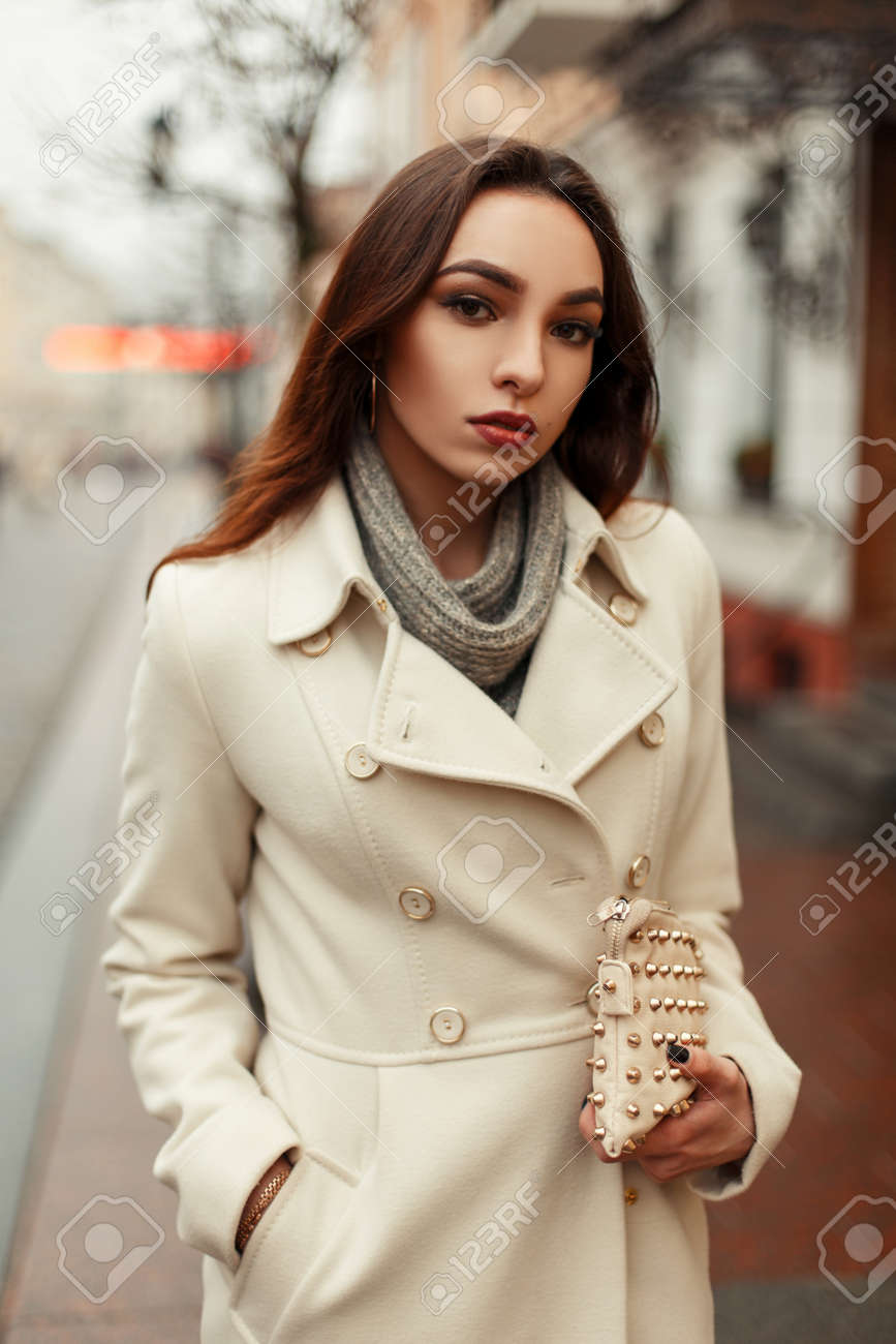trendy overcoat