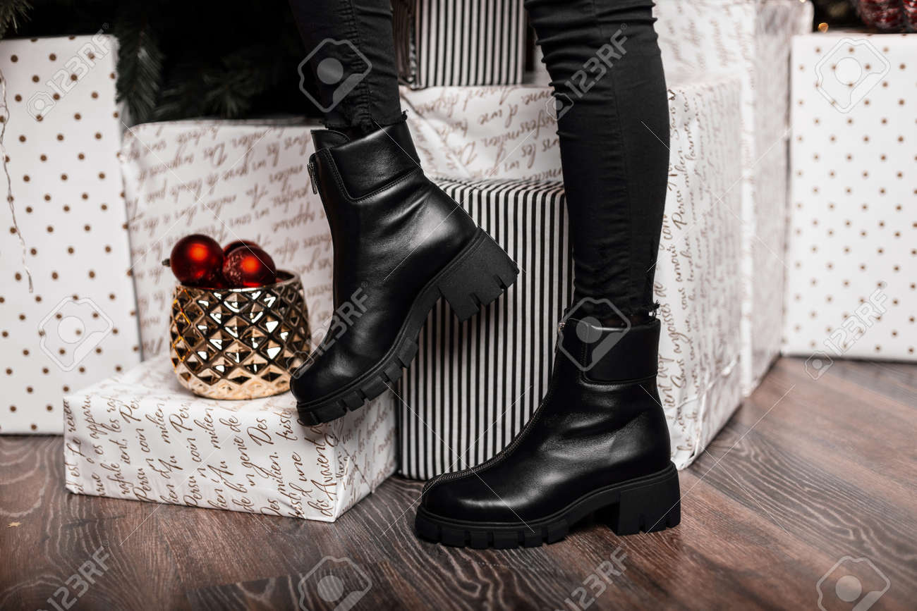 trendy winter boots