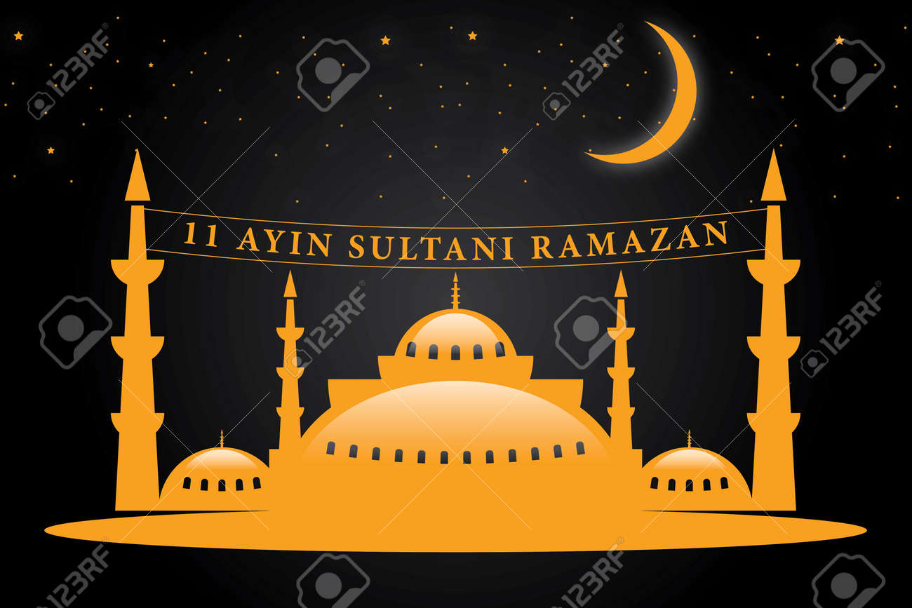 Vector Mosque Welcome Ramadan Royalty Free Cliparts Vectors And