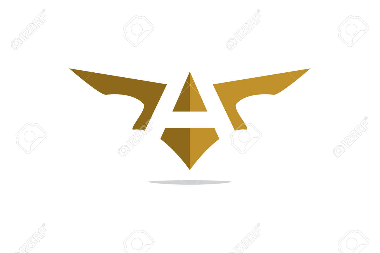 the letter a design royalty free cliparts vectors and stock