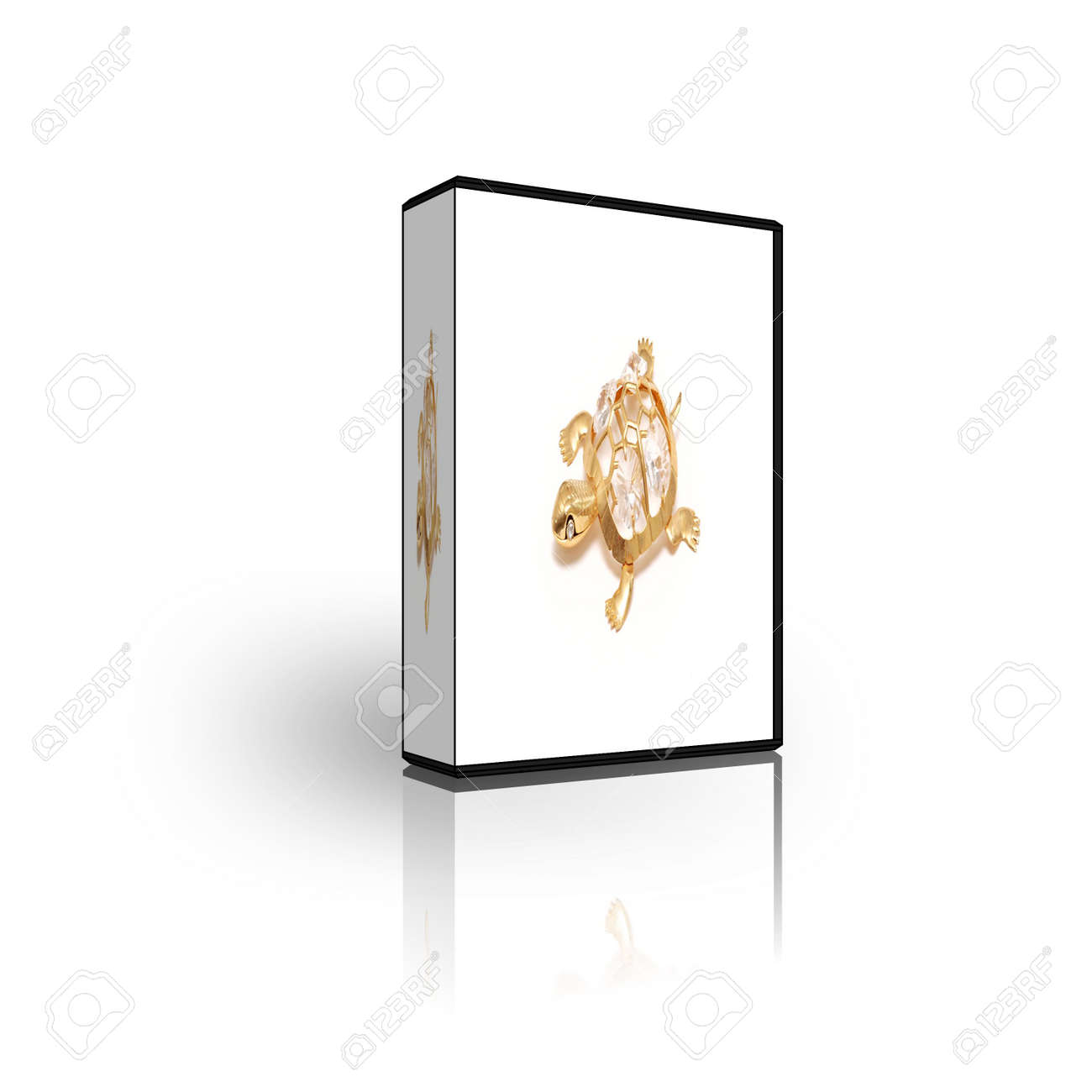blank cd dvd box template isolated on white stock photo picture and