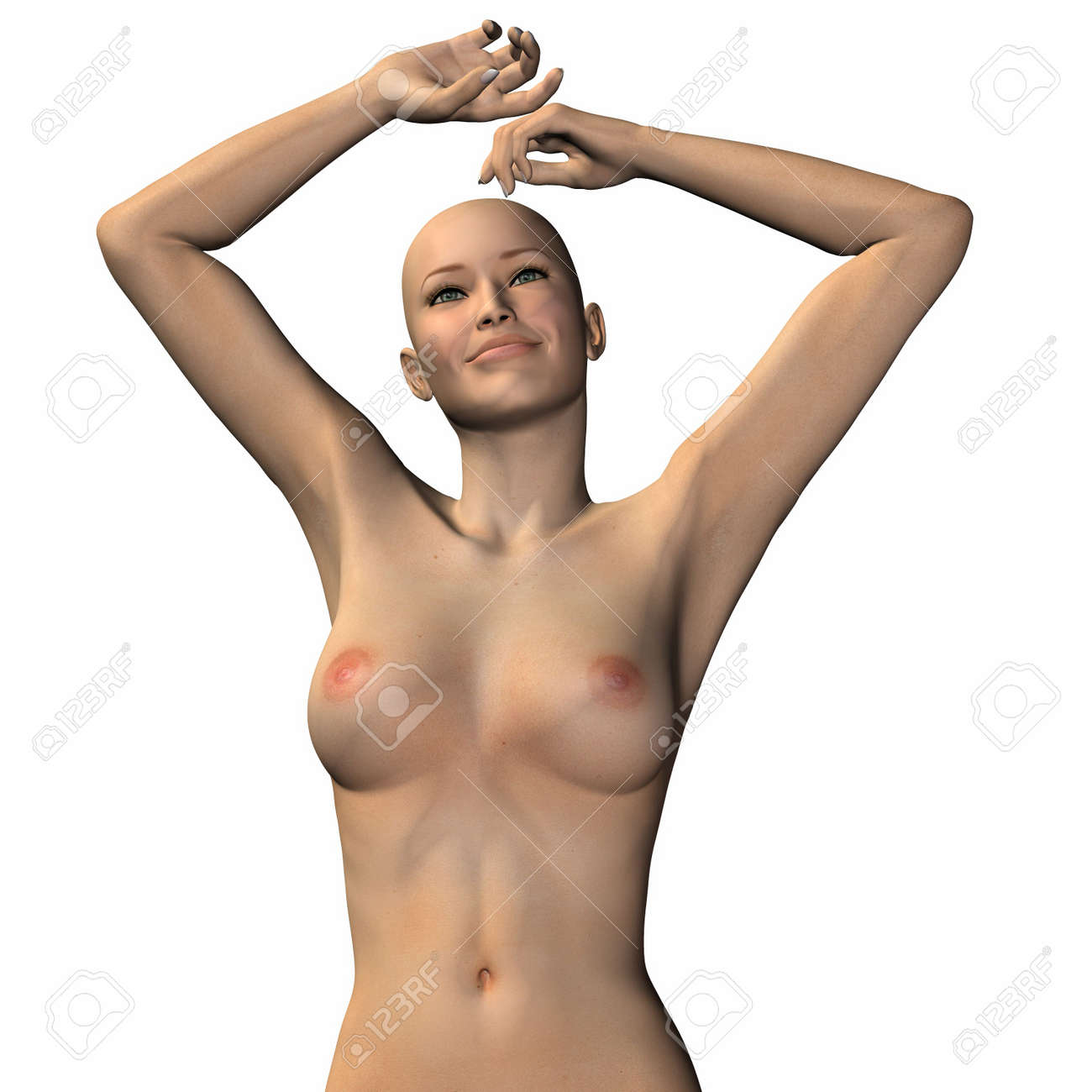 Mujer Desnuda Virtuales Cibernéticos En 3d Fotos, retratos, imágenes y  fotografía de archivo libres de derecho. Image 6517671