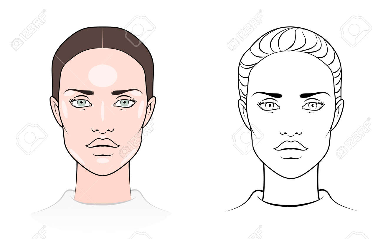 applying highlighter