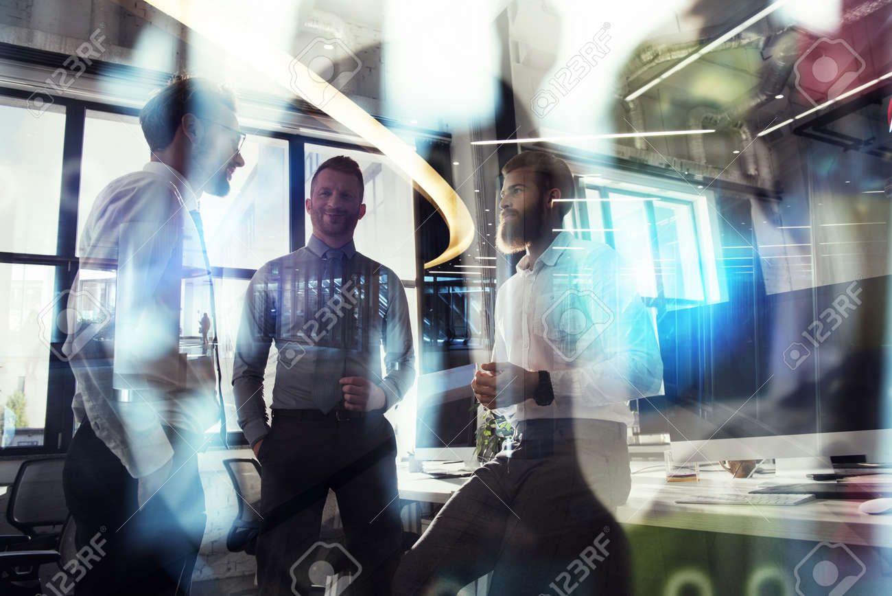 business people work together