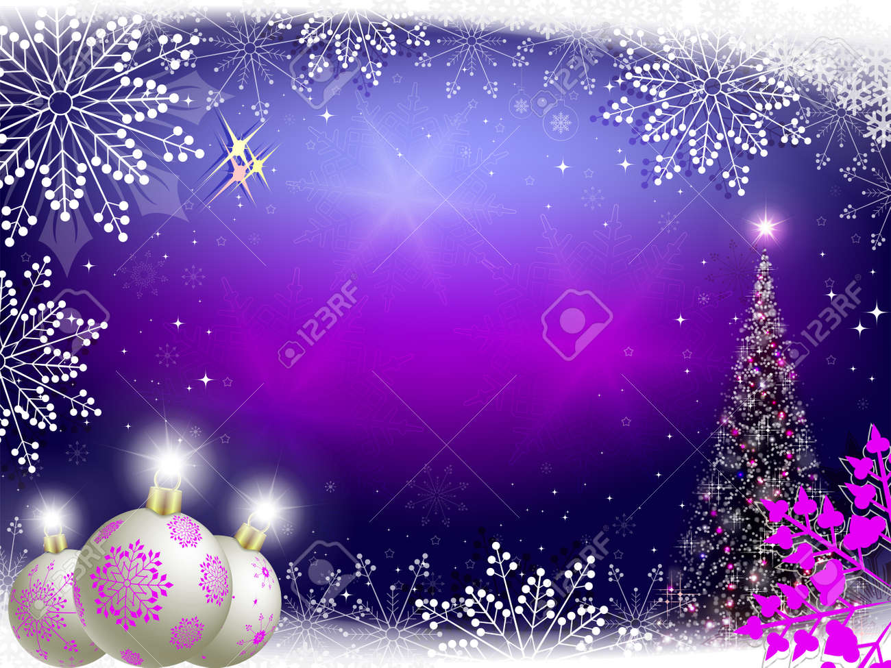 クリスマス ボール 紫スノーフレーク クリスマス ツリーとクリスマス紫の背景 のイラスト素材 ベクタ Image クリスマス ボール 紫スノーフレーク クリスマス ツリーとクリスマス紫の背景 のイラスト素材 ベクタ Image