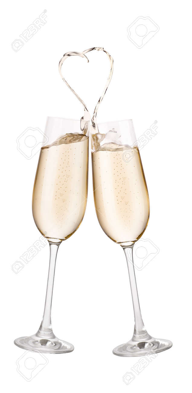 champagne glasses making toast stock photo picture and royalty free