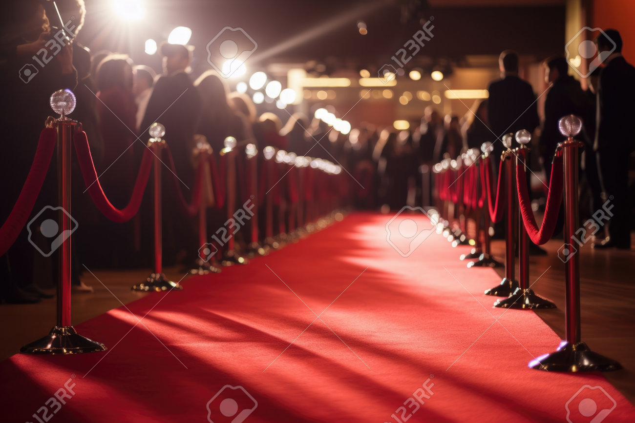 Red Carpet At Celebrity-studded Movie Premiere With Paparazzi In The  Background, Created With Generative Ai Stock Photo, Picture and Royalty  Free Image. Image 206268280., image size:1300x867