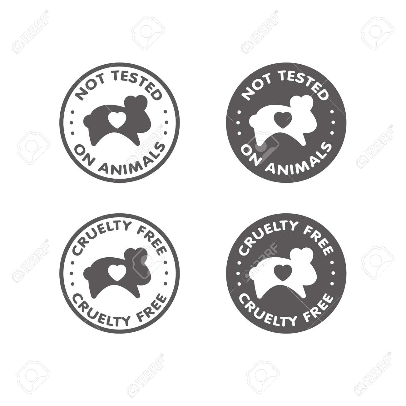 虐待無料 未確認動物記号のアイコンのイラスト素材 ベクタ Image