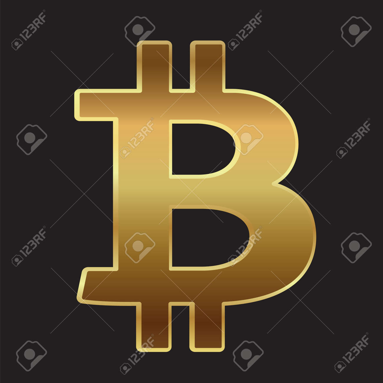 암호 화폐, 비트 코인, 벡터 로열티 무료 사진, 그림, 이미지 그리고 스톡포토그래피. Image 98012545