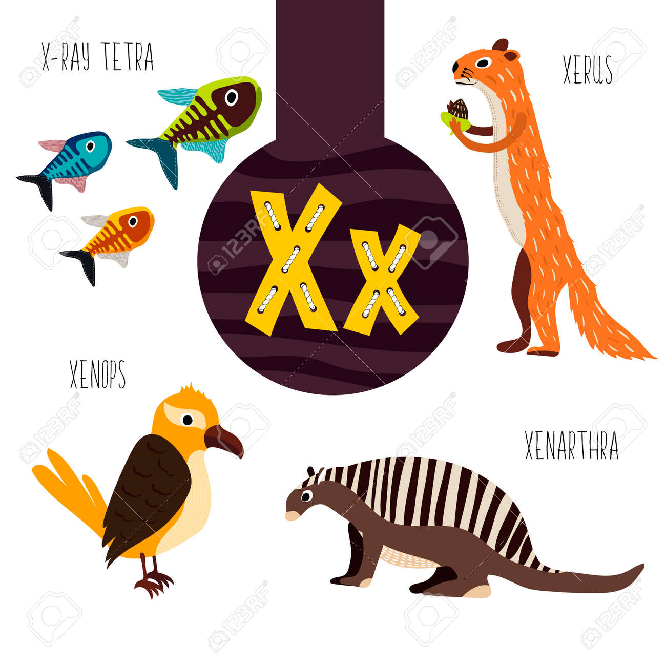 Fun Animal Letters The Alphabet For The Development And Learning Fun Animal Letters The Alphabet For The Development And Learning