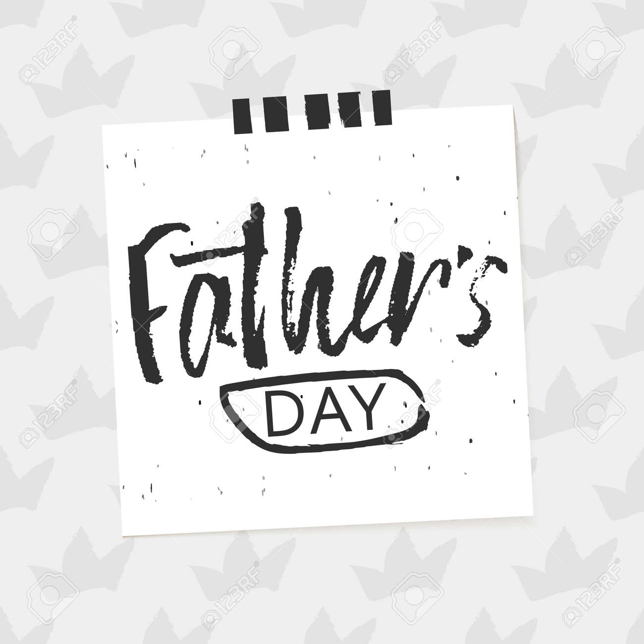 幸せ父の日デザインの背景 レタリング デザイン グリーティング カード 父の日の書道バック グラウンド テンプレートです ベクトル図のイラスト素材 ベクタ Image