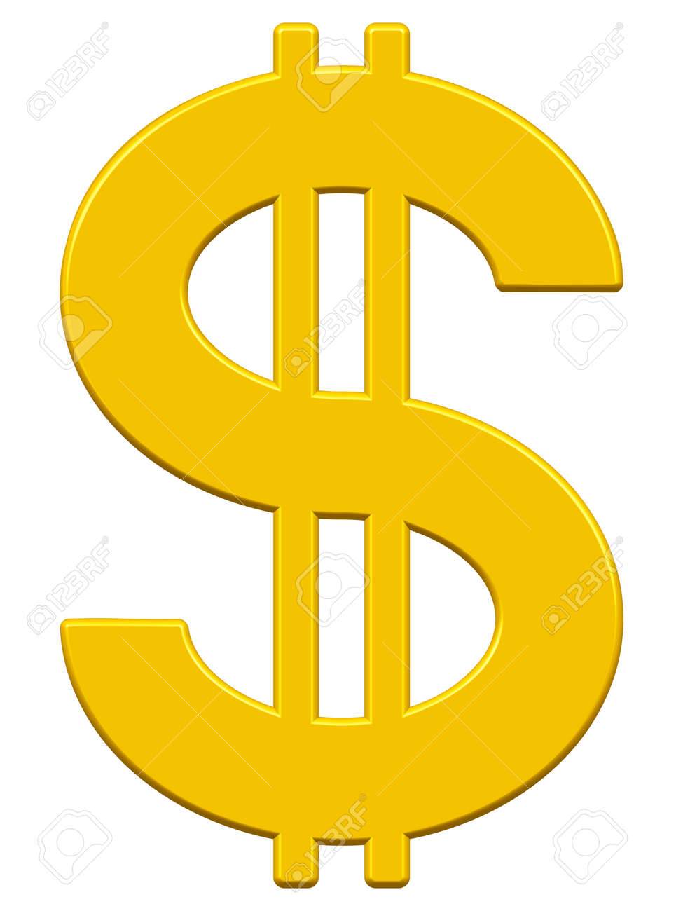 US Dollar Symbol For Various Design 免版税剪贴画，向量插图和库存图片. Image 22470628