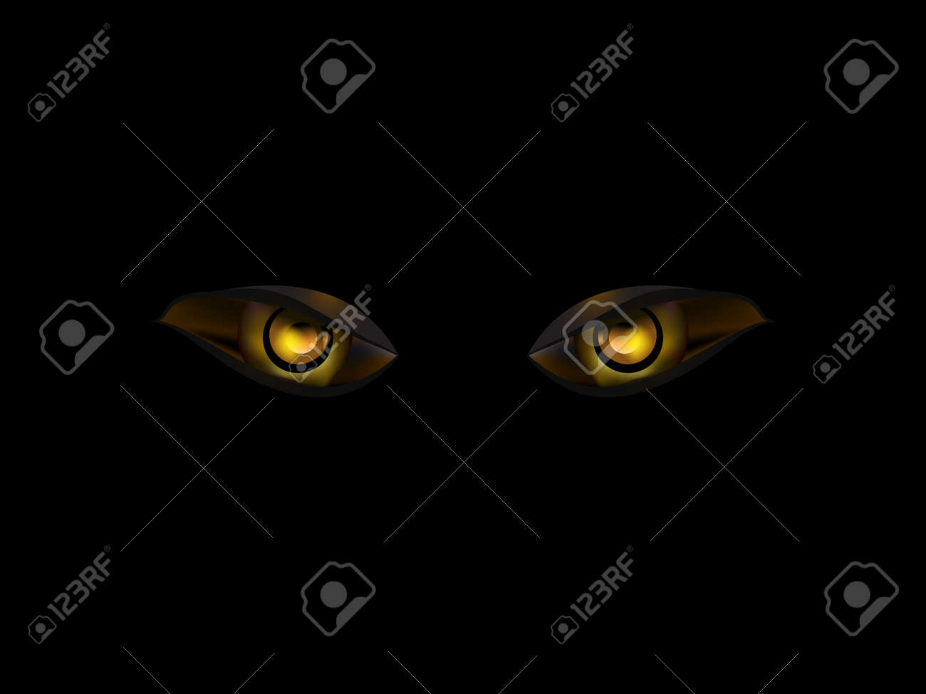 黒いベクター背景イラストの邪眼のイラスト素材 ベクタ Image 41176248